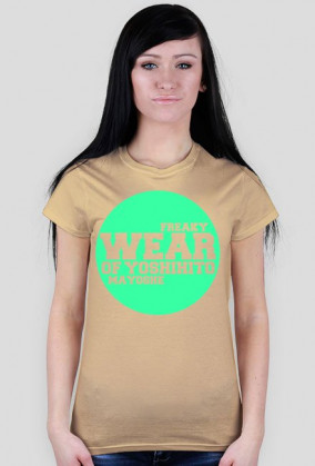 T-shirt Miętowy-FWOYM Woman
