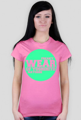 T-shirt Miętowy-FWOYM Woman