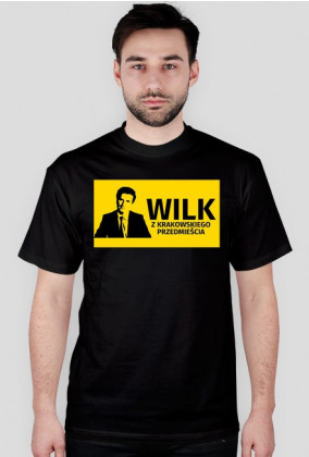 Jacek Wilk - koszulka męska czarna