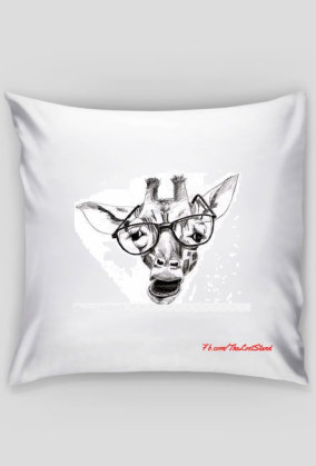 Poszewka. Żyrafka W Okularach