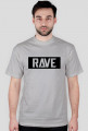 Men T-shirt RAVE. Many colours.