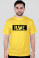 Men T-shirt RAVE. Many colours.