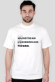 Men T-shirt FUCK MAINSTREAM white.