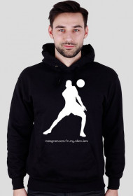 Full control bluza biały nadruk