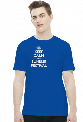 Koszulka męska - Keep Calm and Sunrise Festival