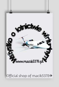 PLAKAT WOLW ✈