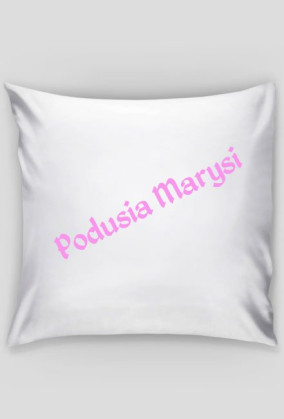 poduszka z imieniem