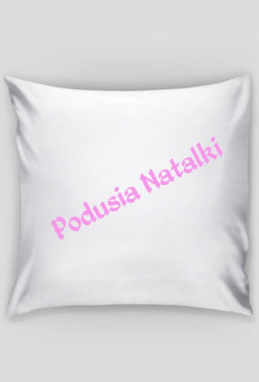 poduszka z imieniem