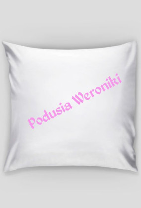 poduszka z imieniem