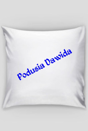 poduszka z imieniem