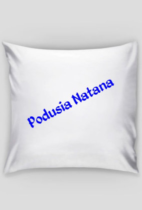 poduszka z imieniem
