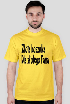 Złota koszulka