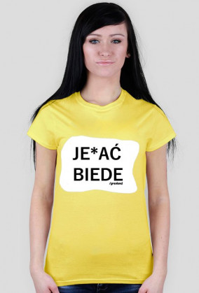 JE*AĆ BIEDE #white