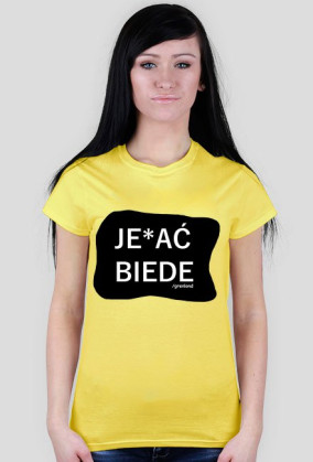 JE*AĆ BIEDE #black