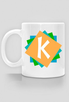 Kubek z literą k