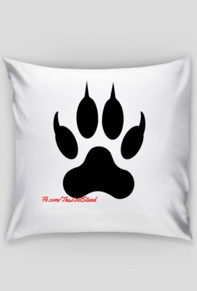 Poszewka. Odcisk Łapy