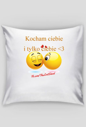 Poszewka. Kocham Ciebie.....