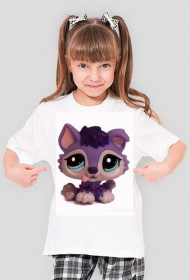 Fioletowy pies - Dla dziewczynki