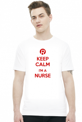 Keep calm I'm a nurse Red