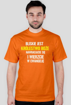 T-shirt bliskie jest królestwo