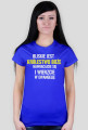 T-shirt bliskie jest królestwo damska