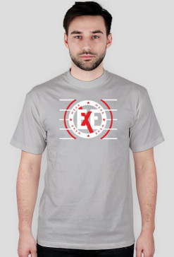 T-shirt - białe logo