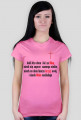 T-shirt krzyż  - damski