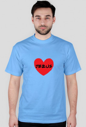 T-shirt I love Jezus