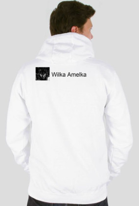 bluza z kapturem i komętarzem