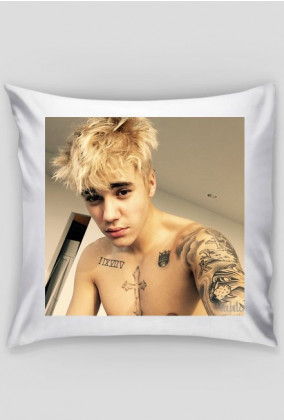 poduszka z Justinem Bieberem