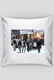 poduszka dla fanów filmu "Szybcy i wściekli"