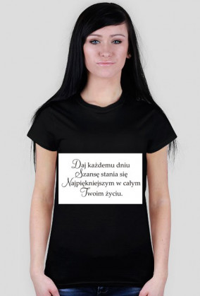 koszulka z jednum z cytatów