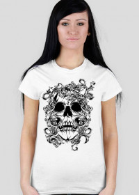 Koszulka Ladies Heavy Skull