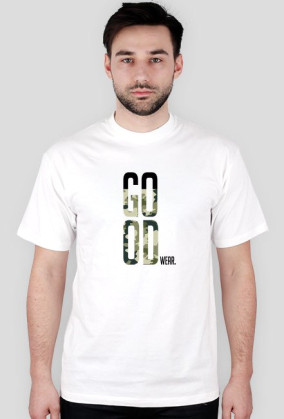 T-shirt good big white