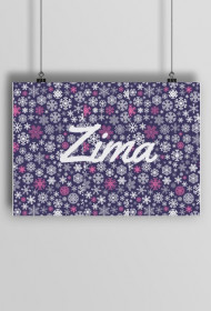 plakat ZIMA