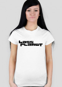 Bass Planet - koszulka damska 1 (nadruk dwustronny)