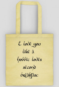 Torba-hobbit's breakfast