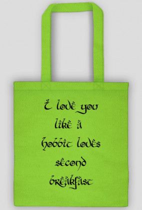 Torba-hobbit's breakfast