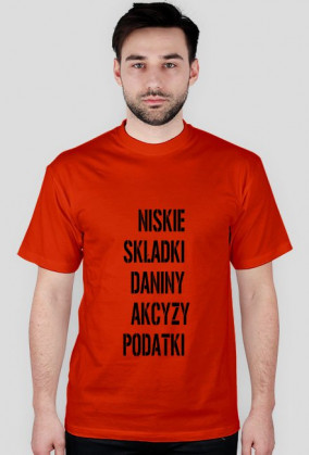 NISKIE SKŁADKI DANINY AKCYZY PODATKI