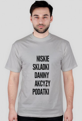NISKIE SKŁADKI DANINY AKCYZY PODATKI