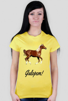 Bluzka krótki rękaw - Galopem