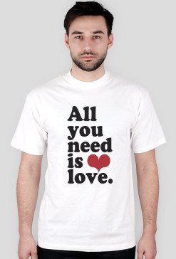 All you need - white man