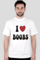 I <3 boobs - white man