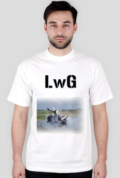 Koszulka lwg motocykle,lewa w górę