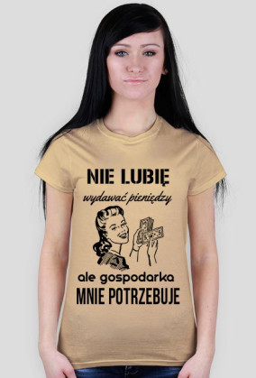 Nie lubię wydawać pieniędzy, ale gospodarka mnie potrzebuje
