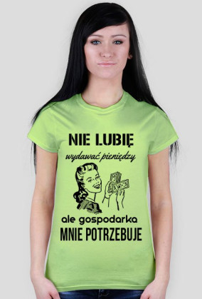 Nie lubię wydawać pieniędzy, ale gospodarka mnie potrzebuje