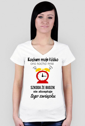 Kocham moje łóżko. Ono kocha mnie – Szkoda że budzik nie akceptuje tego związku.