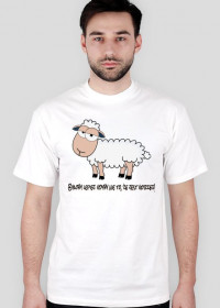 Pesymistyczny owca - koszulka zwykła