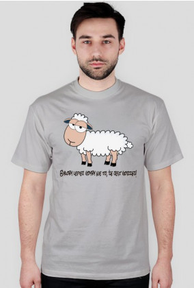 Pesymistyczny owca - koszulka zwykła