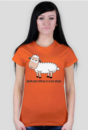 Pesymistyczny owca - koszulka damska